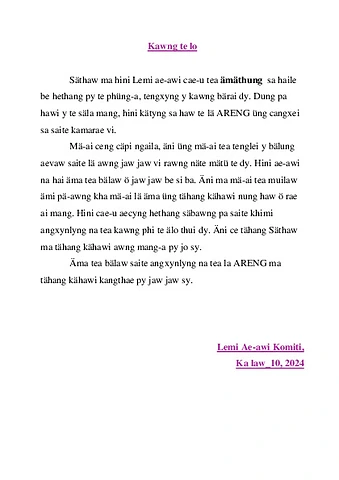 Lemi Hymns Titles